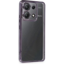 Aslanoğlu Store Xiaomi Poco X6 Kılıf Razer Lensli Silikon - Mor
