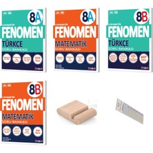 Fenomen Yayıncılık 8.sınıf 8A-8B Türkçe 8A 8b Matematik Bankası Lgs 2027+ÇÖZÜM Ayracı+Telefon Tutucu