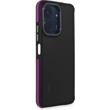 Aslanoğlu Store Xiaomi Redmi 13C Harvel Kapak - Derin Mor