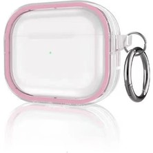 Aslanoğlu Store Movenchy Apple Airpods Pro 2 (2.nesil) Shiny Şeffaf Kılıf - Pembe