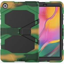 Aslanoğlu Store Newface Samsung Galaxy T510 Tab A 10.1 Kılıf Griffin Tablet Kapak - Kamuflaj