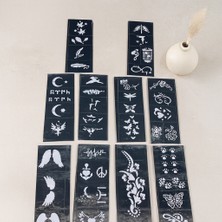 Aslanoğlu Store Tüp Kına Desen Şablonu 8X20 cm