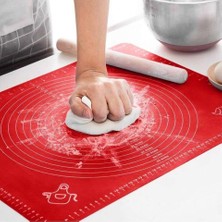 Yefking 65X45 Ölçekli Silikon Hamur Açma Matı Büyük Boy 65X45 En Büyük Boy Birinci Kalite Silikon Hamur Açma Matı