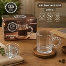 Krd Home 6'lı Boncuklu Kupa