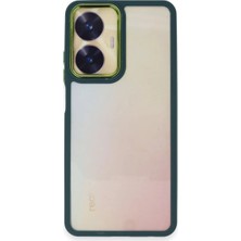 Aslanoğlu Store Realme C55 Kılıf Dora Kapak - Haki Yeşil