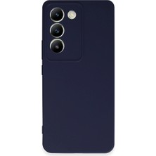 Aslanoğlu Store Vivo V30 Lite 4g Kılıf First Silikon - Lacivert