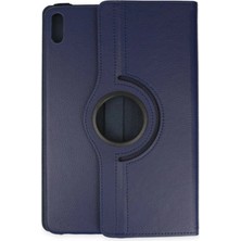 Aslanoğlu Store Huawei Matepad Se 11 Kılıf 360 Tablet Deri Kılıf - Lacivert