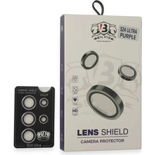 Aslanoğlu Store Samsung Galaxy S24 Ultra Bilvis Titan Kamera Lens - Derin Mor