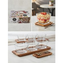 Krd Home 6'lı Magnolya Kasesi