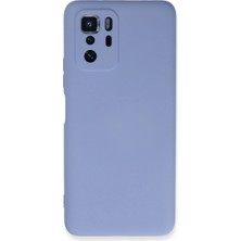 Aslanoğlu Store Xiaomi Poco X3 Gt Kılıf Nano Içi Kadife Silikon - Lila