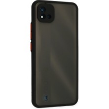 Aslanoğlu Store Realme C11 2021 Kılıf Montreal Silikon Kapak - Siyah