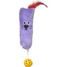 Aslanoğlu Store Peluş Kedi Oyuncağı Mor