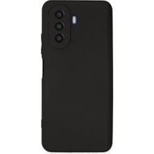 Aslanoğlu Store Huawei Nova Y70 Kılıf First Silikon - Siyah