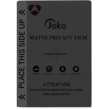 Aslanoğlu Store Joko Epu Hd Makine Mat Seramik Hayalet Nano Ekran Koruyucu