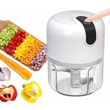 Aslanoğlu Store Rondo Doğrayıcı 250 ml Taşınabilir USB Şarjlı Pratik El Rondo Blender Yeni Nesil
