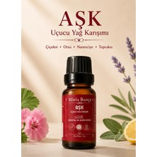 Minia Bahçe Aşk (Love) Uçucu Yağ Karışımı – 10 ml | Lavanta, Paçuli, Adaçayı, Limon ve Itır Yağları