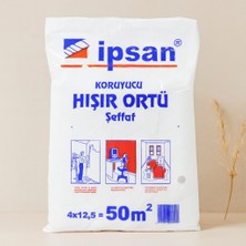 Popüler Sepet Şeffaf Koruyucu Örtü 50 M² (Hışır)