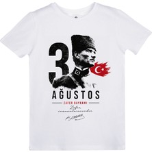 Tottobene 30 Ağustos Temalı Atatürk Baskılı Çocuk Tshirt