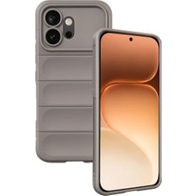 Aesco Huawei Honor 600 Optimum Silikon - Gri
