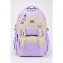 Wander Bag 7370 Kore Tarzı Çok Bölmeli, Geniş Iç Hacimli, Suluk Cepli Okul ve Günlük Sırt Çantası