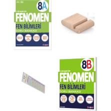 Fenomen Yayıncılık 8.sınıf 8A Fen -8b Fen Soru Bankası Lgs 2027+ÇÖZÜM Ayracı+Telefon Tutucu
