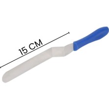 Depposite Mavi Saplı Eğik Sıvama Paleti 15 cm / Yüksek Kalite