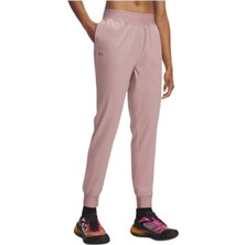 Under Armour Ua Rival Hi Rise Woven Pant 1382727-673 Pembe Eşofman Altı