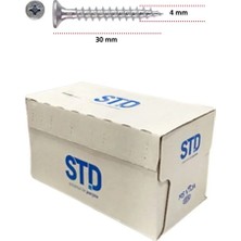 CATEKSSS 4X30 Std Sunta Vidası (500 Adet)
