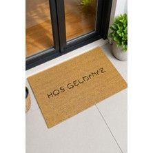 Reflexa Kapı Önü Coco Paspas "hoş Geldiniz" Yazılı Kedi Temalı 60 x 40