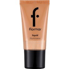 1001 Doğal Işıltı Veren Aydınlatıcı Makyaj Bazı (Orta Ton)-Liquid ILLUMINATOR-002-8690604534753