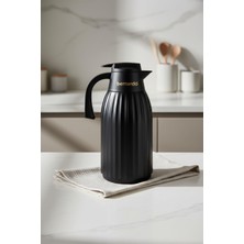 1001 Silva Cam Termos Siyah 1.5 Litre