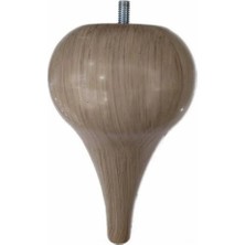 CATEKSSS 17 cm Damla Ayak Vanezia Ahşap