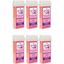1001 Vi Vet Roll On Sir Ağda 100 ml Yoğun Pudralı x 6 Adet