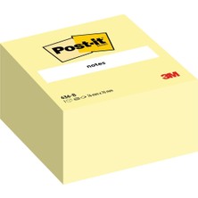1001 636B Küp Not, Sarı, 450 Yaprak, 76X76 mm