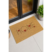 Reflexa Kapı Önü Coco Paspas "home" Yazılı Kalpli 60 x 40