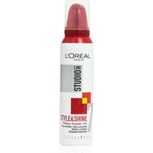 1001 Studio Line Style&shine Forte Saç Köpük, 200 ml