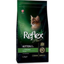 1001 Plus Tavuk Etli Yavru Kedi Maması 1.5 kg