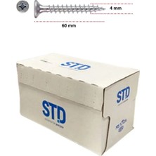 CATEKSSS 4X60 Std Sunta Vidası (200 Adet)