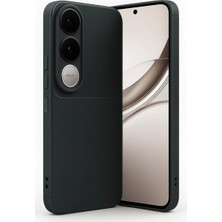 Aesco Vivo V50 Lite 4g Auto Focus Karbon Kapak - Siyah