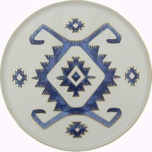 1001 Arabesque Desen5 Düz Tabak 18CM