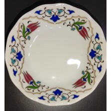 1001 Porselen 6'lı Lalenaz Çay Tabak 11 cm 8697635362938