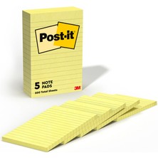 1001 Pop-Up Notlar, 10,2 x 15,2 Cm, 5 Blok, Amerika'n N #1 Favorite Sticky Notes, Kanarya Sar S, Temiz Me