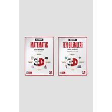 3D Yayınları 8.sınıf 3D Matematik ve Fen Bilimleri Soru Bankası Seti Video Çözümlü Meb Uyum
