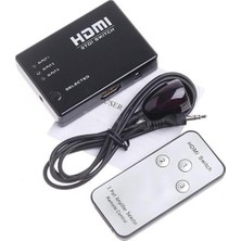1001 3 Port HDMI Switch Çoklayıcı Çoğaltıcı Kumandalı