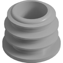 CATEKSSS 16 mm Kademeli Iç Profil Tapası RAL7035