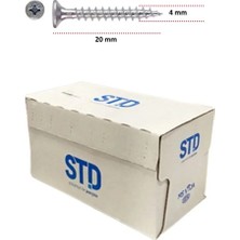 CATEKSSS 4X20 Std Sunta Vidası (1000 Adet)