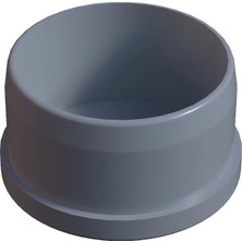 CATEKSSS 48 mm Düz Iç Profil Tapası 1.2 mm RAL7035