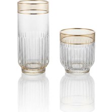 altabi Su Bardağı ve Limonata Bardağı Seti 6 Kişilik 12 Parça