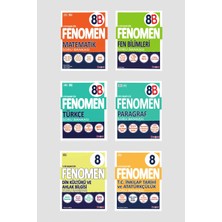 Fenomen Yayıncılık Fenomen Yayınlıcılık 8.sınıf B Grubu 6'li Set (Güncel)