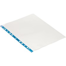 1001 47001035 Poşet Dosya Kristal, 100 Adet, Şeffaf